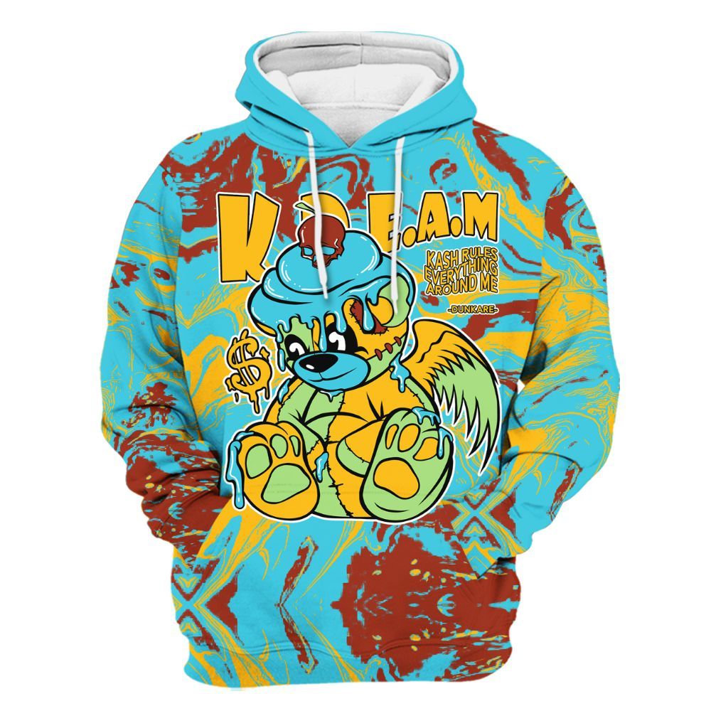 Hoodie To Match SB Dunk Di'Orr Greenwood - Loot Bear Liquid All Over Print