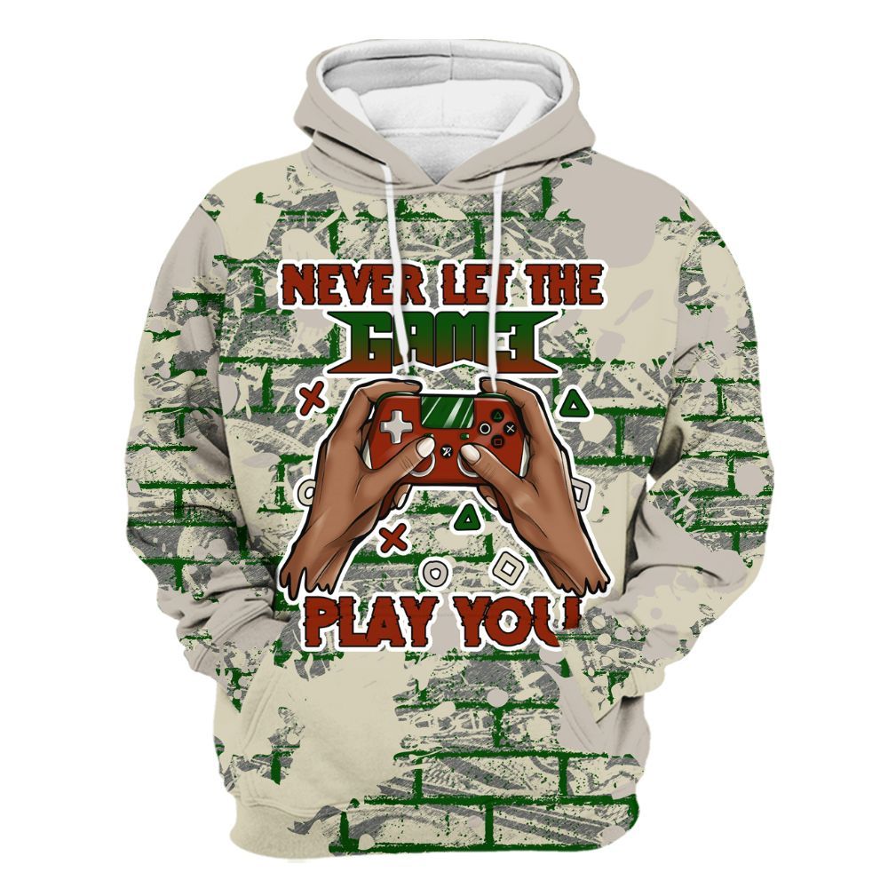 Hoodie To Match El Grito 5s - PlayGame Human Brick All Over Print