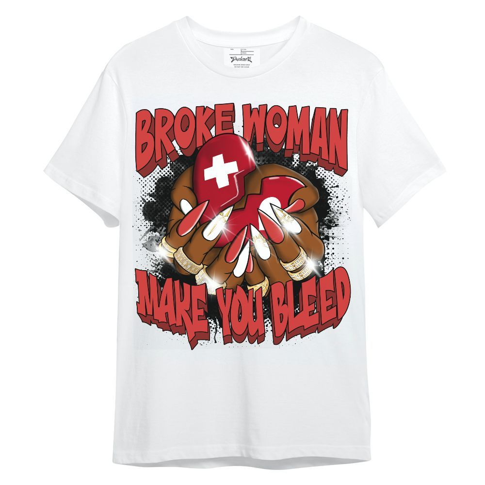 Shirt To Match Scoot Zeros ODD City - Broke Woman Heart Retro Unisex Shirt