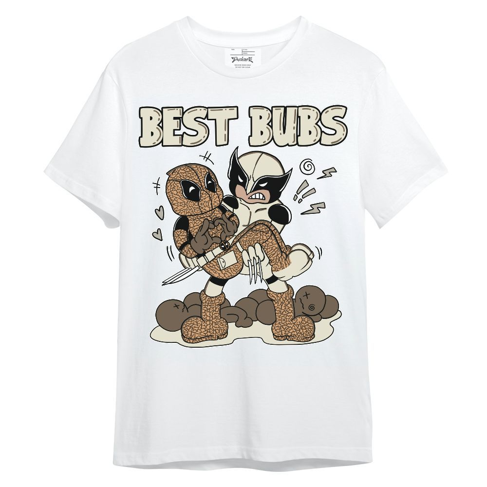 Shirt To Match Orewood Brown 3s - Bubs Cartoon Unisex Shirt