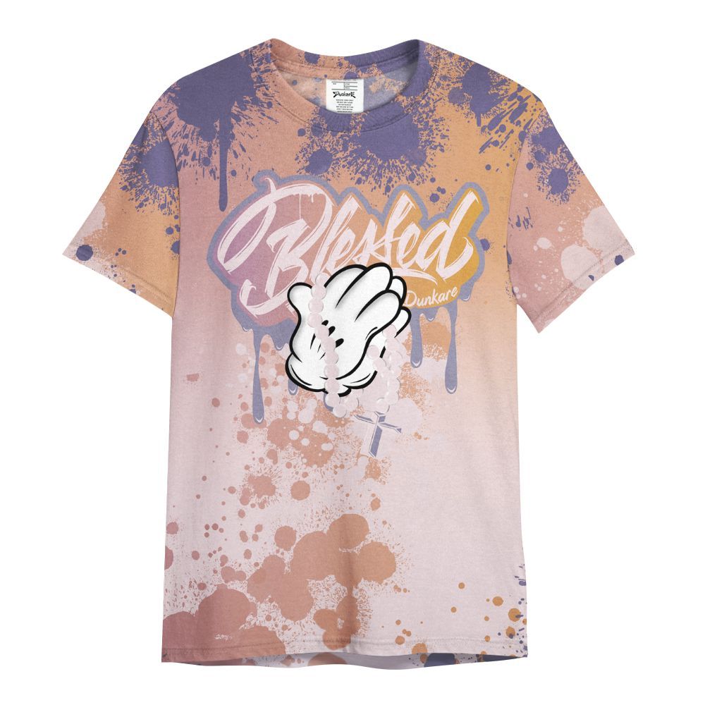 Shirt To Match Book Sunrise 1s - God Blessed Ink Drip All Over Print