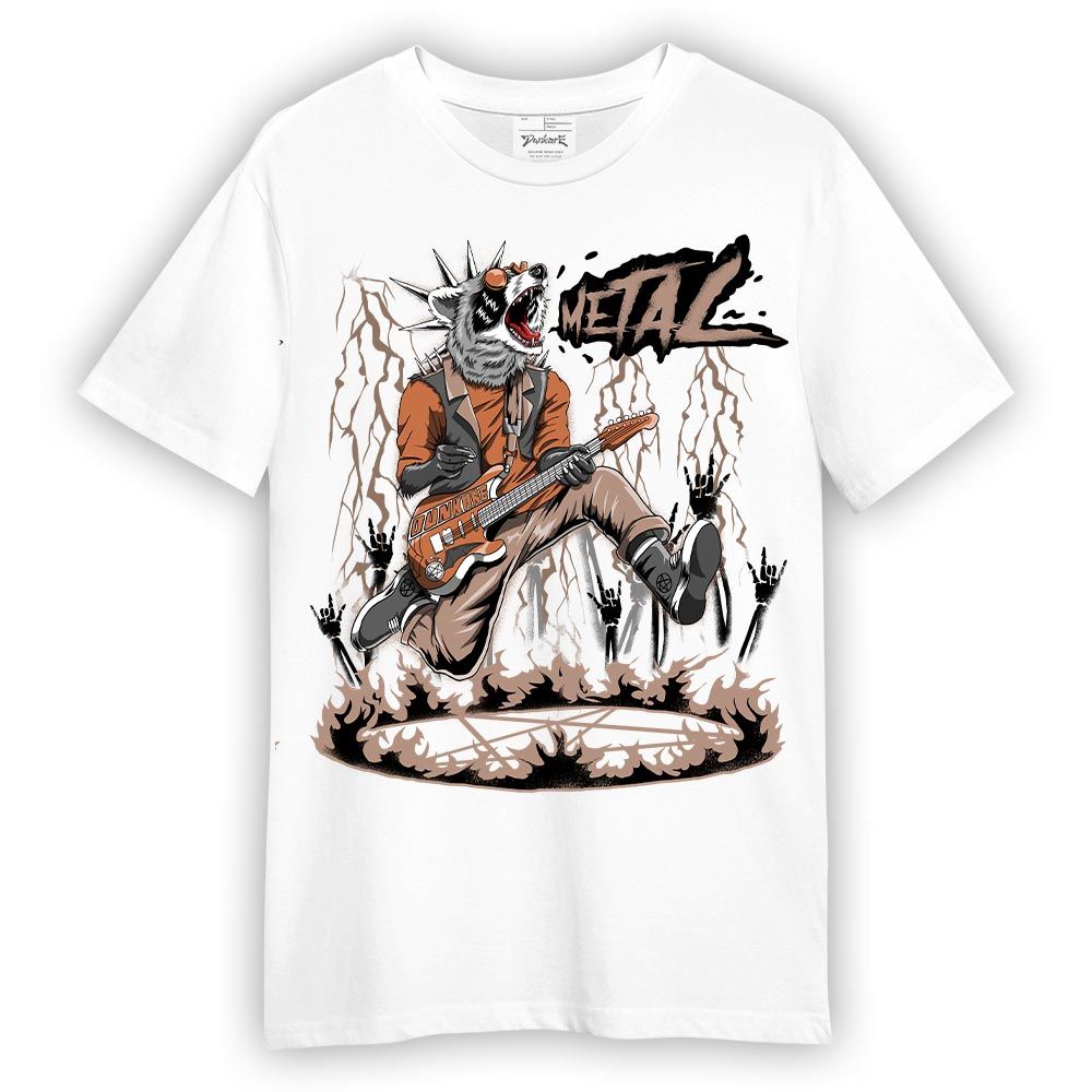 Shirt To Match OG Latte 1s T-- Punk Rock Raccoon T-Shirt Unisex