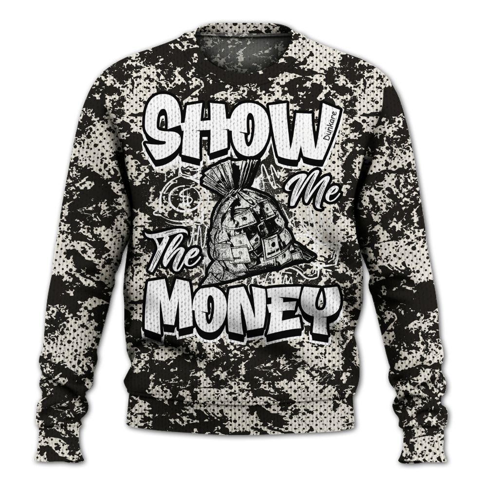 Knitted Sweater To Match Air Max Plus Moonlight Swarovski - Show Me The Money Retro