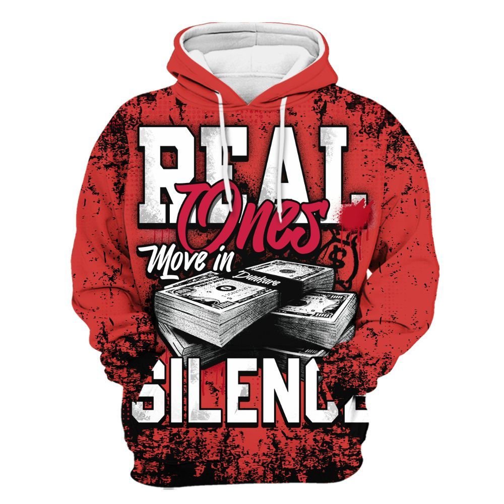 Hoodie To Match Scoot Zeros ODD City - Move In Silence Money Street Retro All Over Print