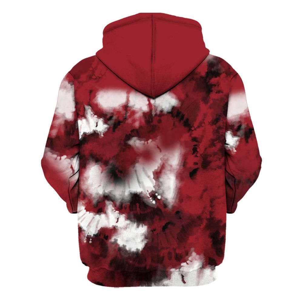 Hoodie To Match High Black Toe Reimagined 1s - God Blessed Tie Dye All Over Print