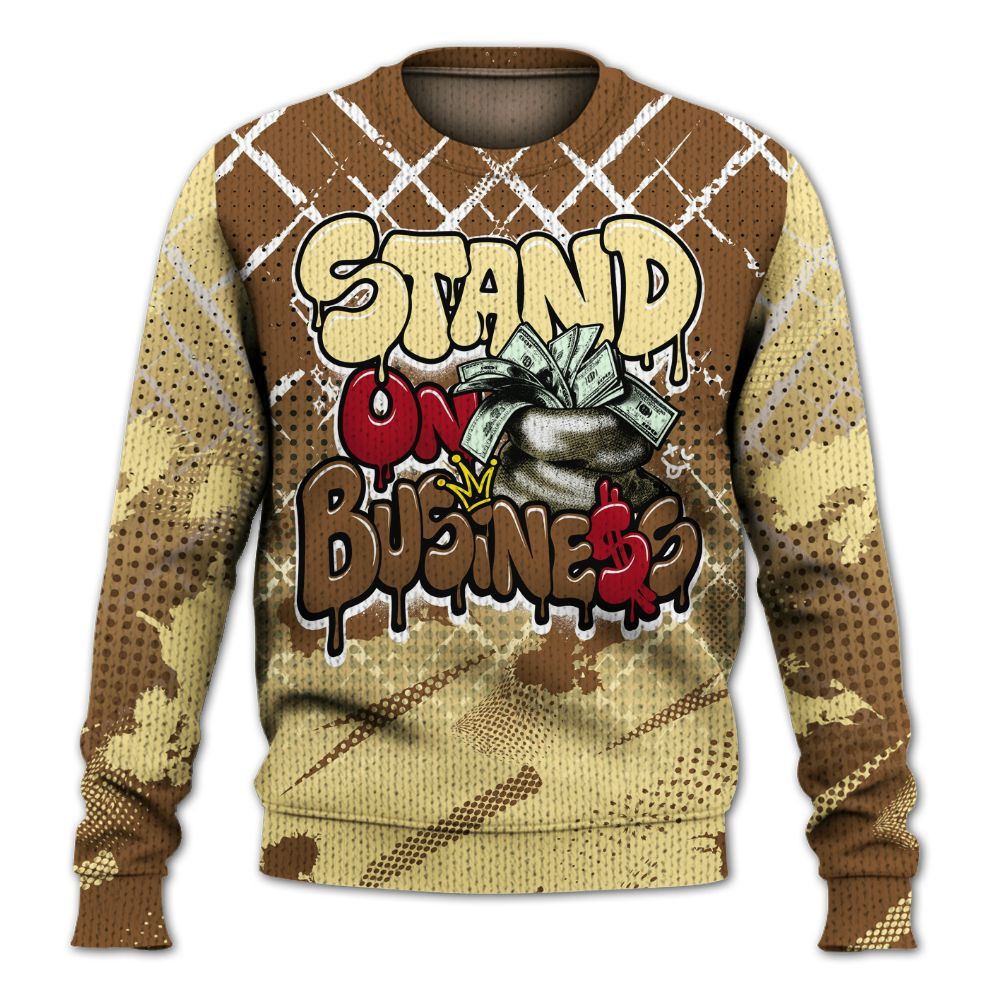 Knitted Sweater To Match Air Max 90 Escape - Halftone Stand Business Dripping