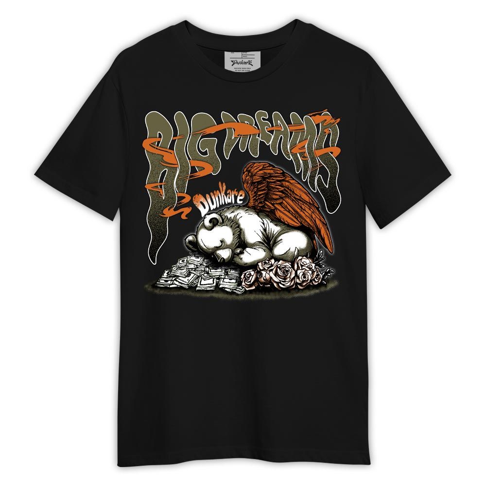 Shirt To Match Olive 5s - Bear Big Dream Shirt Outfit Olive 5s 1305 HDT