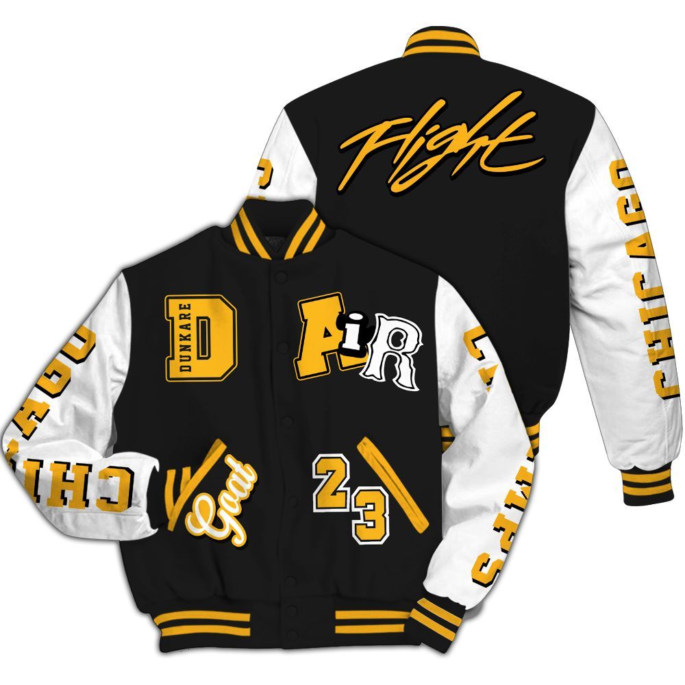 Varsity Jacket To Match White Taxi 12s - AIR Number 23 GOAT All Over Print