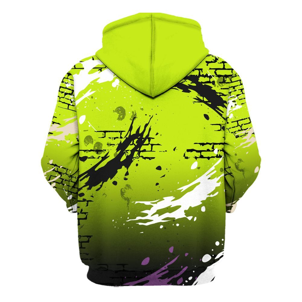Hoodie To Match GS Black Barely Volt 11s - Values Of Loyalty Drip All Over Print