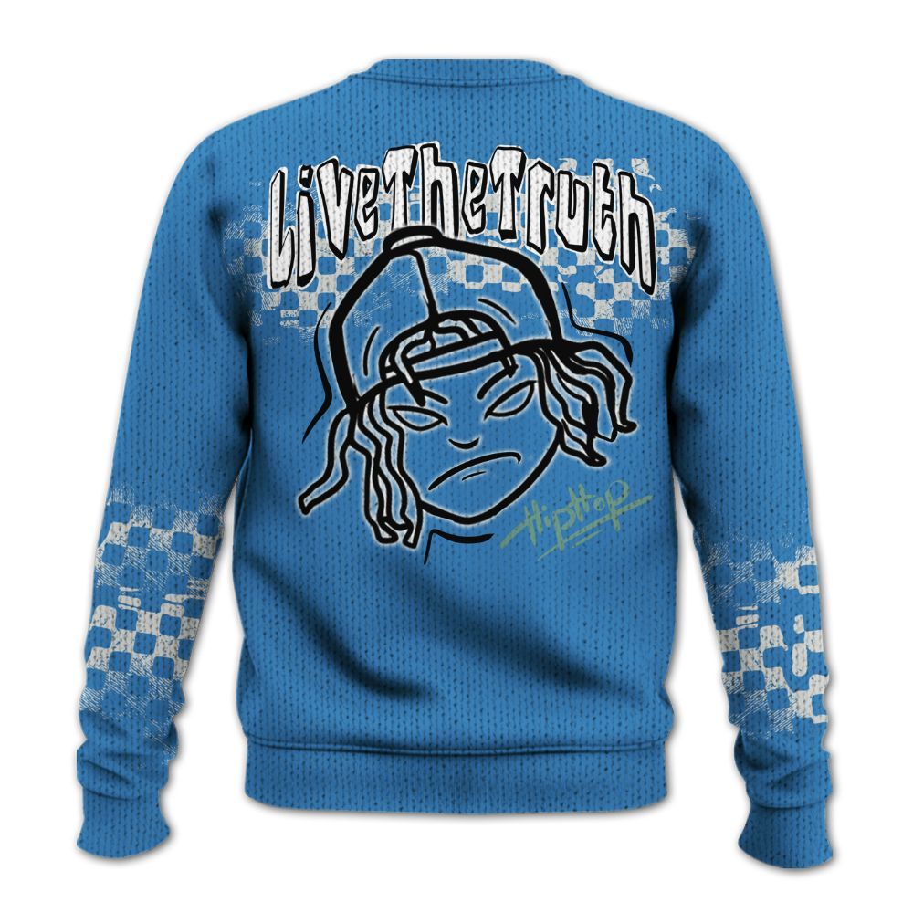 Knitted Sweater To Match Low Carolina 17s - Feel Life Street Style