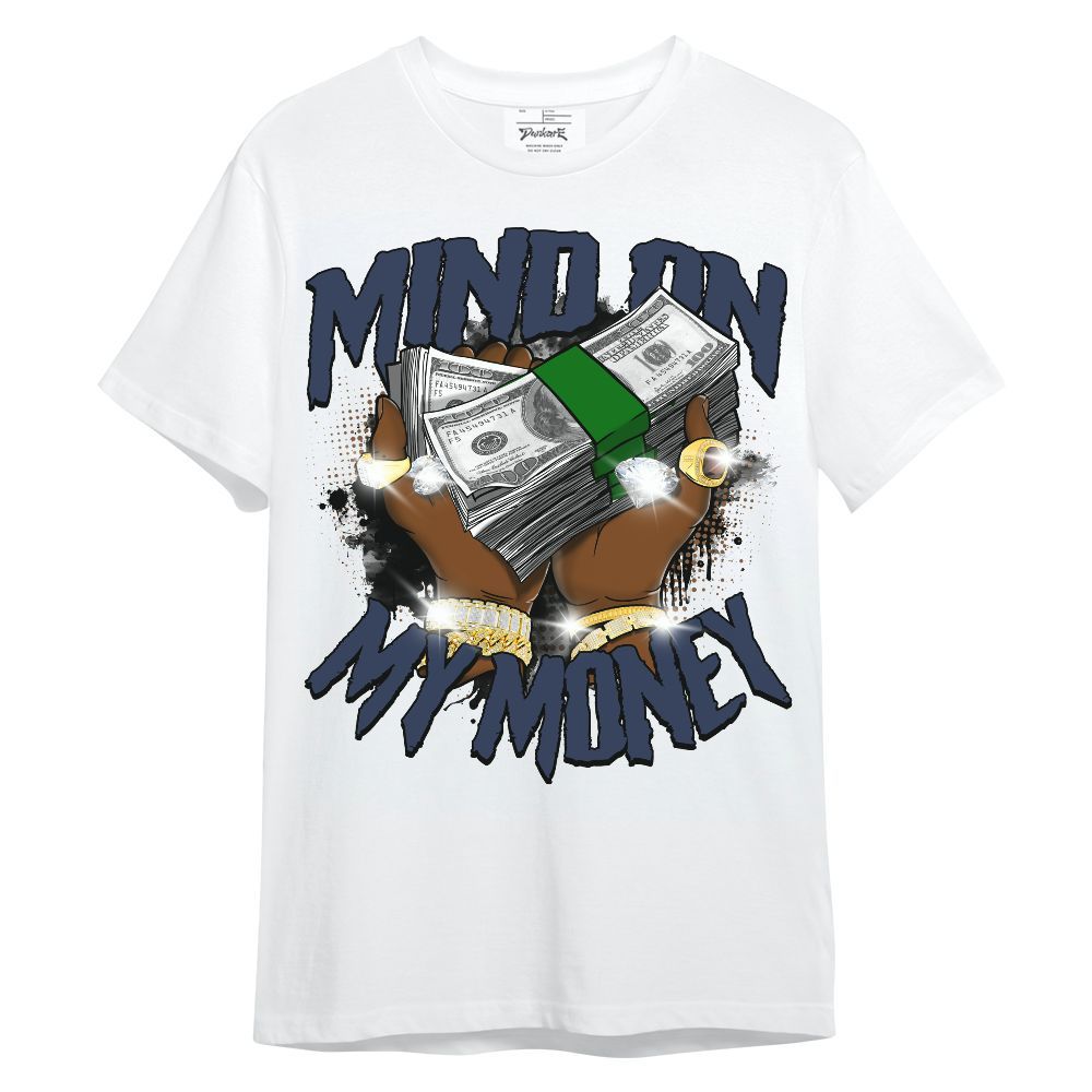 Shirt To Match Midnight Navy 13s - Mind On My Money Graphic Unisex Shirt