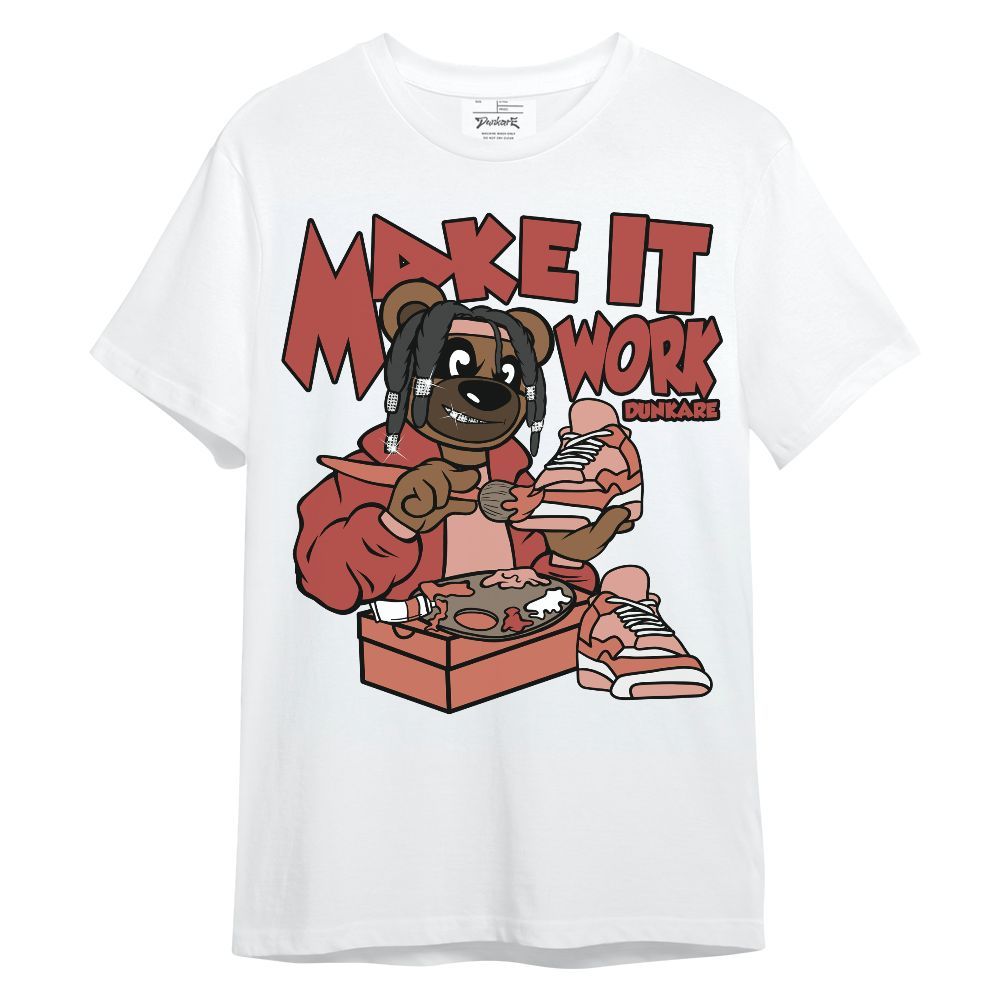Shirt To Match Dune Red 13s - Pull It Off Bear Unisex Shirt