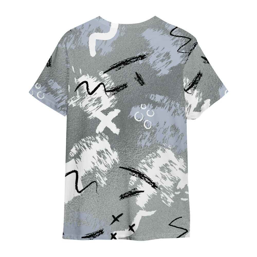 Shirt To Match White Metallic 2026 5s - Hustle Grind Pray Graphic Street Style All Over Print