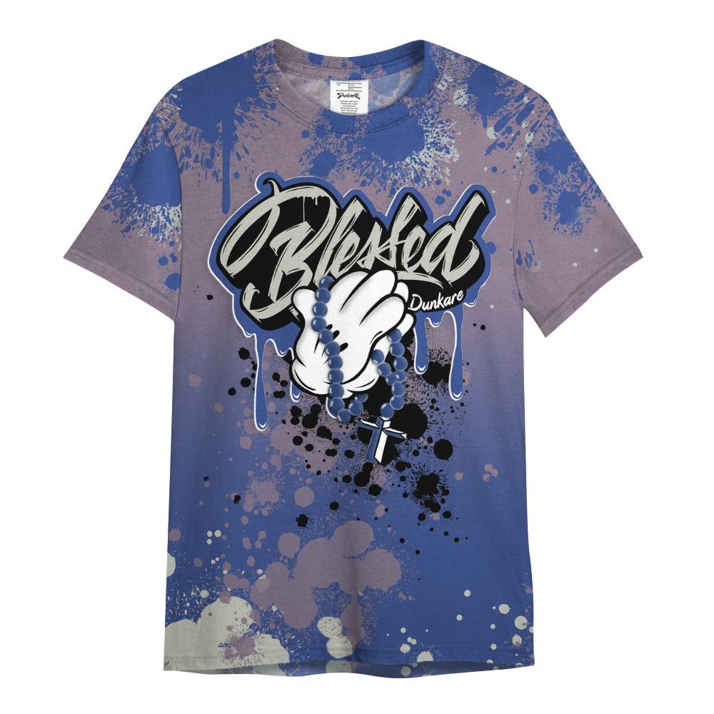 Shirt To Match Low OG Voodoo Alternate 1s - God Blessed Ink Drip All Over Print