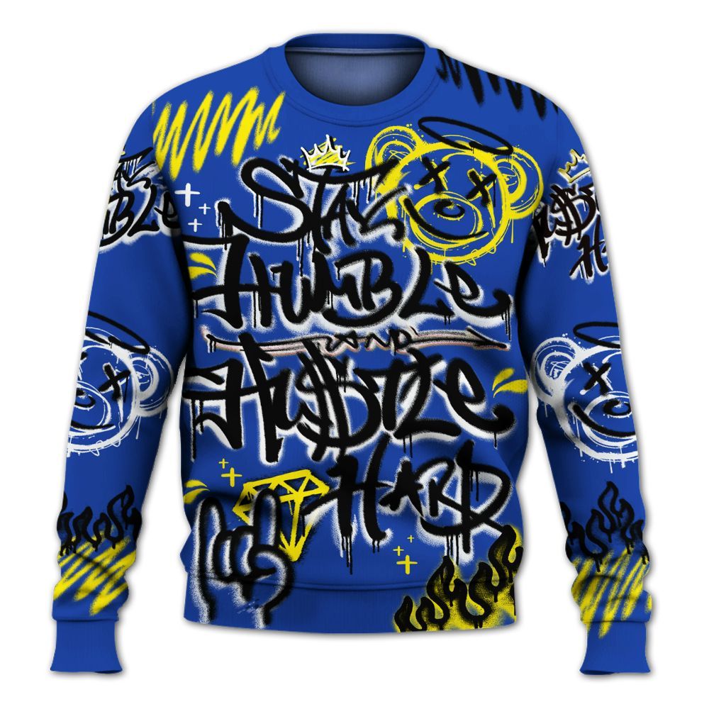 Sweatshirt To Match Laney 14s - Humble Drip Streetwear Graffity All Over Print