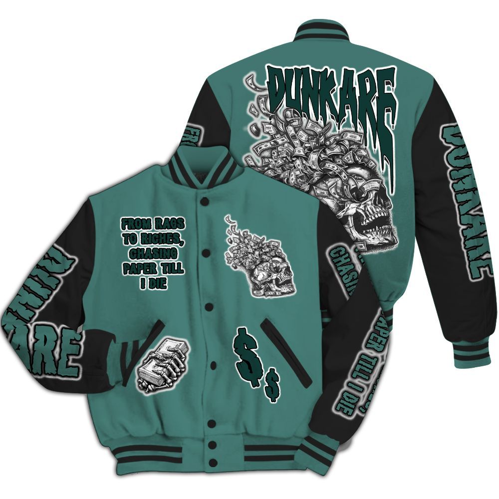 Varsity Jacket To Match Grandma's Driveway 4s - From Rags To Riches All Over Print