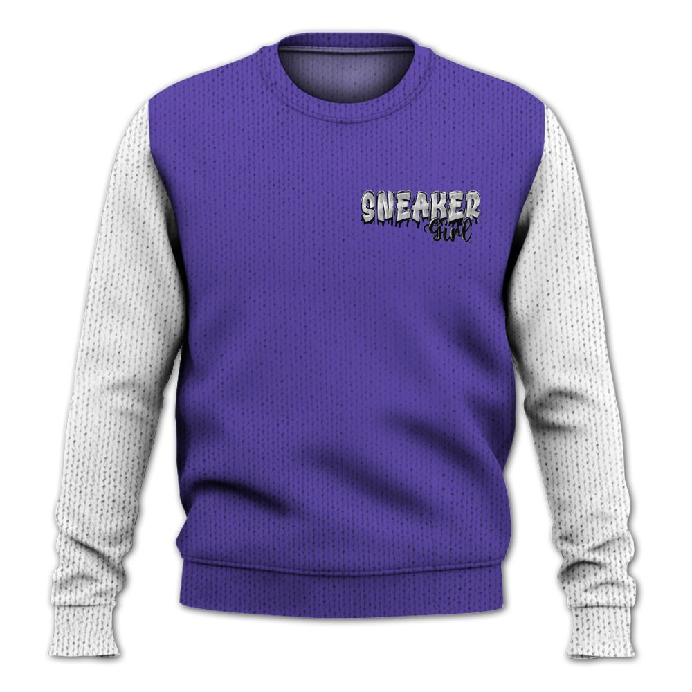 Knitted Sweater To Match Low Hornets 1s, Custom Name Sneaker Girl Money