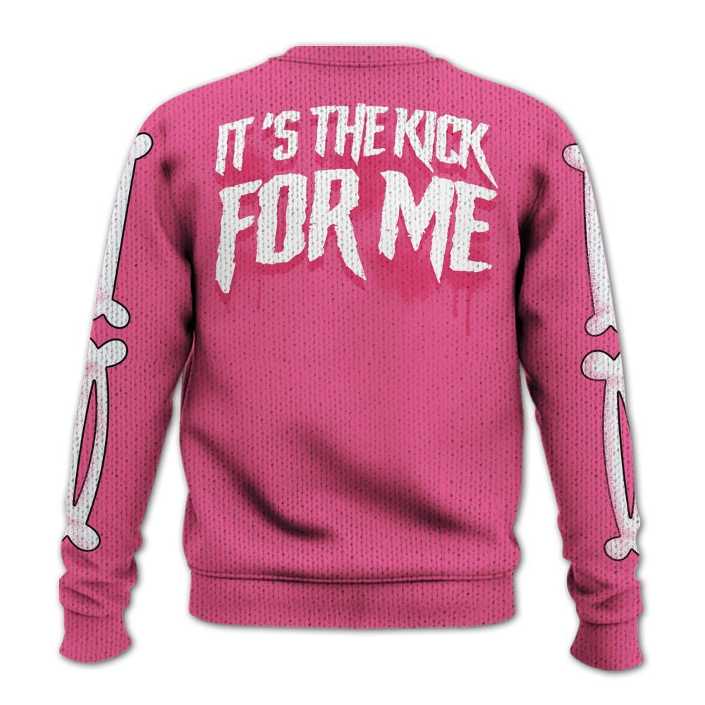 Knitted Sweater To Match Air Max SNDR Hyper Pink - It's The Kick For Me