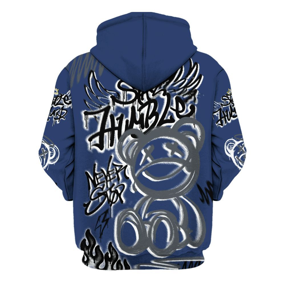Hoodie To Match Retro Flint 13s - Humble Drip Streetwear Graffity All Over Print