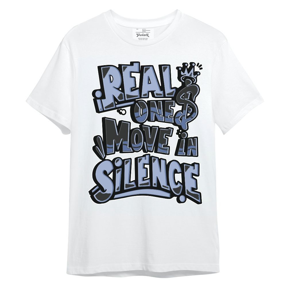 Shirt To Match Black Metallic 5s - Ones Move In Silence Graphic Unisex Shirt