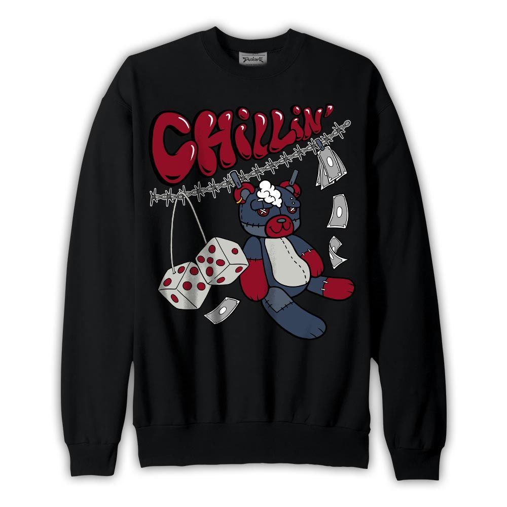 Sweatshirt To match Retro Olympic 6s Sweatshirt - Chillin Hugz Graphic