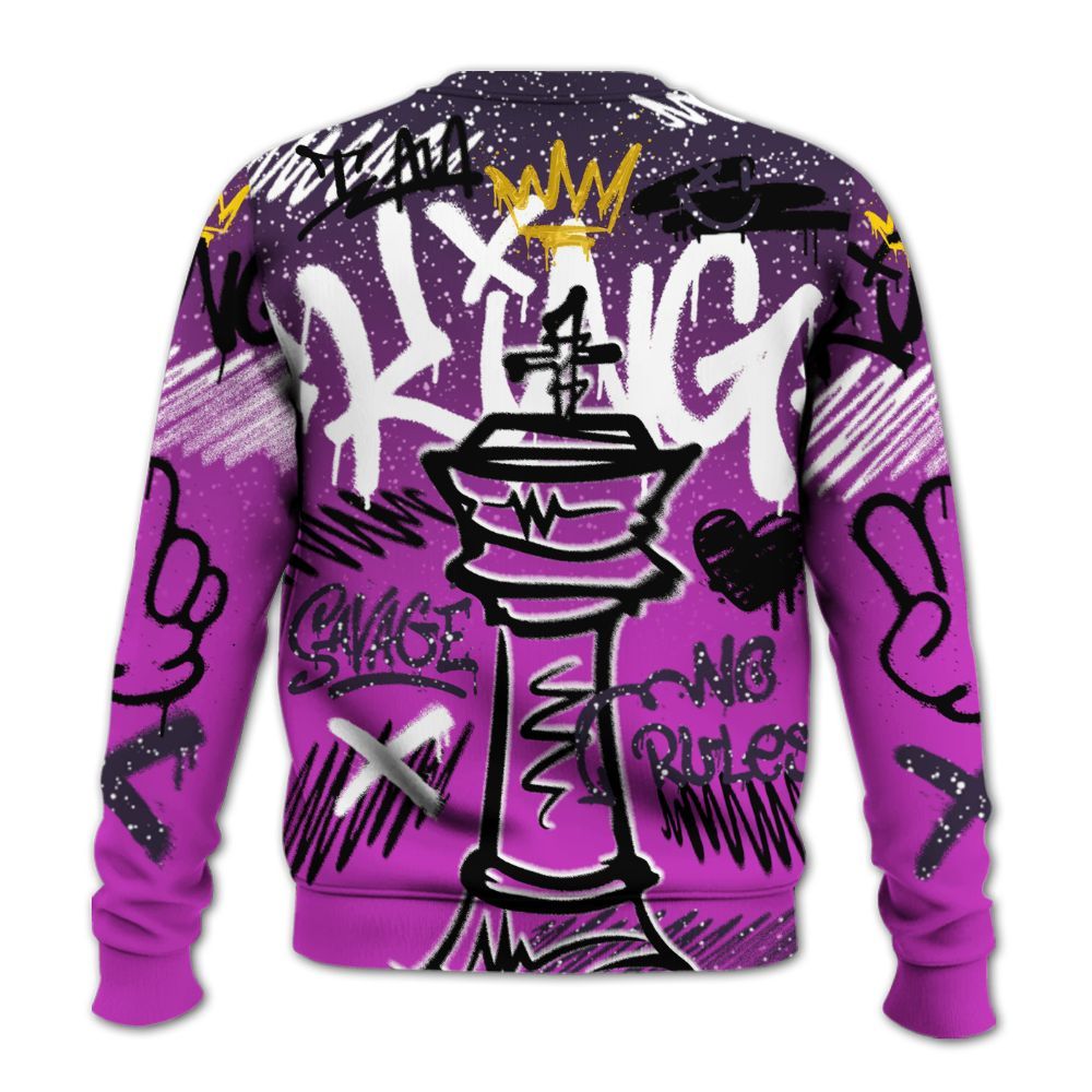 Sweatshirt To Match Ja 2 Staregazer - Street King Chess Streetwear All Over Print