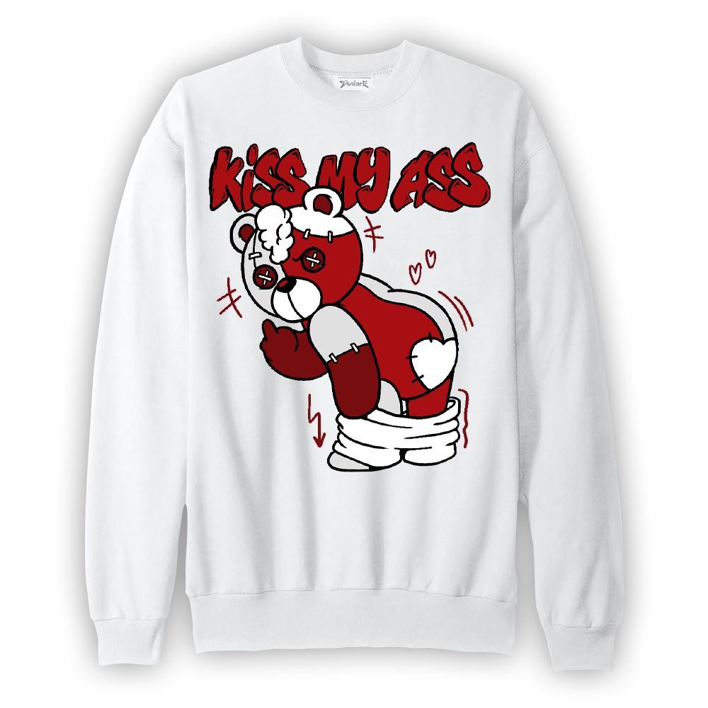 Sweatshirt To match Red Taxi 12s Sweatshirt - Kiss My Hugz Version 2 Graphic