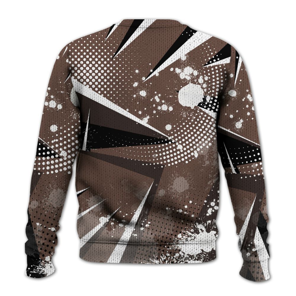 Knitted Sweater To Match Air Force 1 Low Escape - Poly Trust No One Dripping