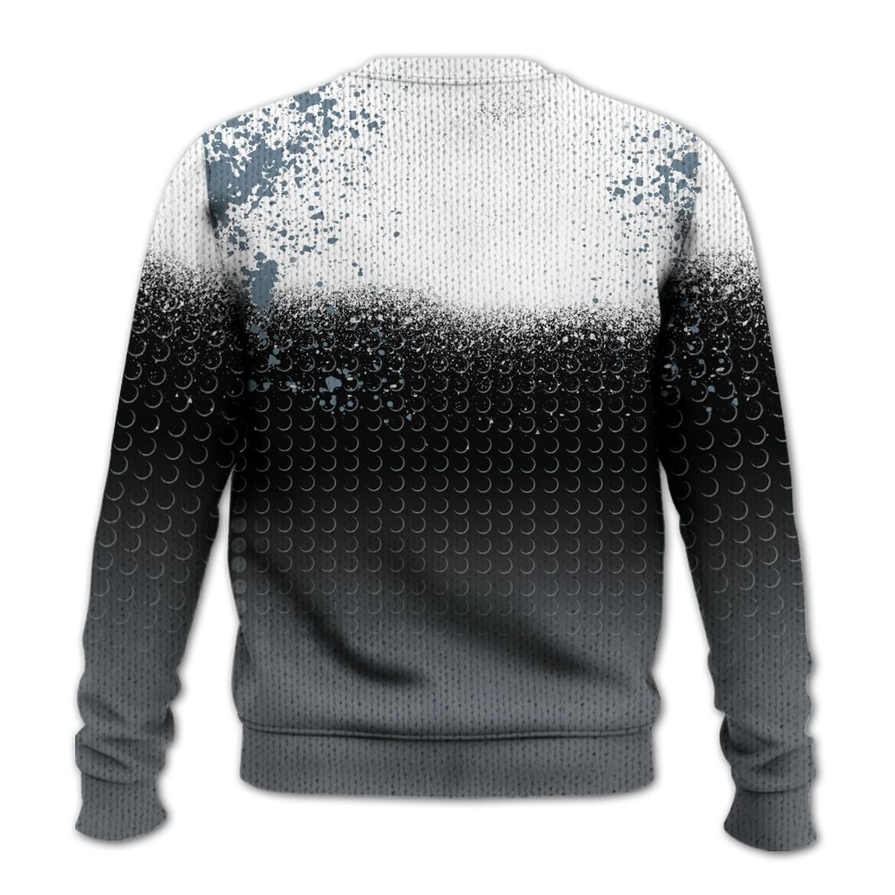 Knitted Sweater To Match Air Max DN Silver Bullet - Halftone Time Is Money