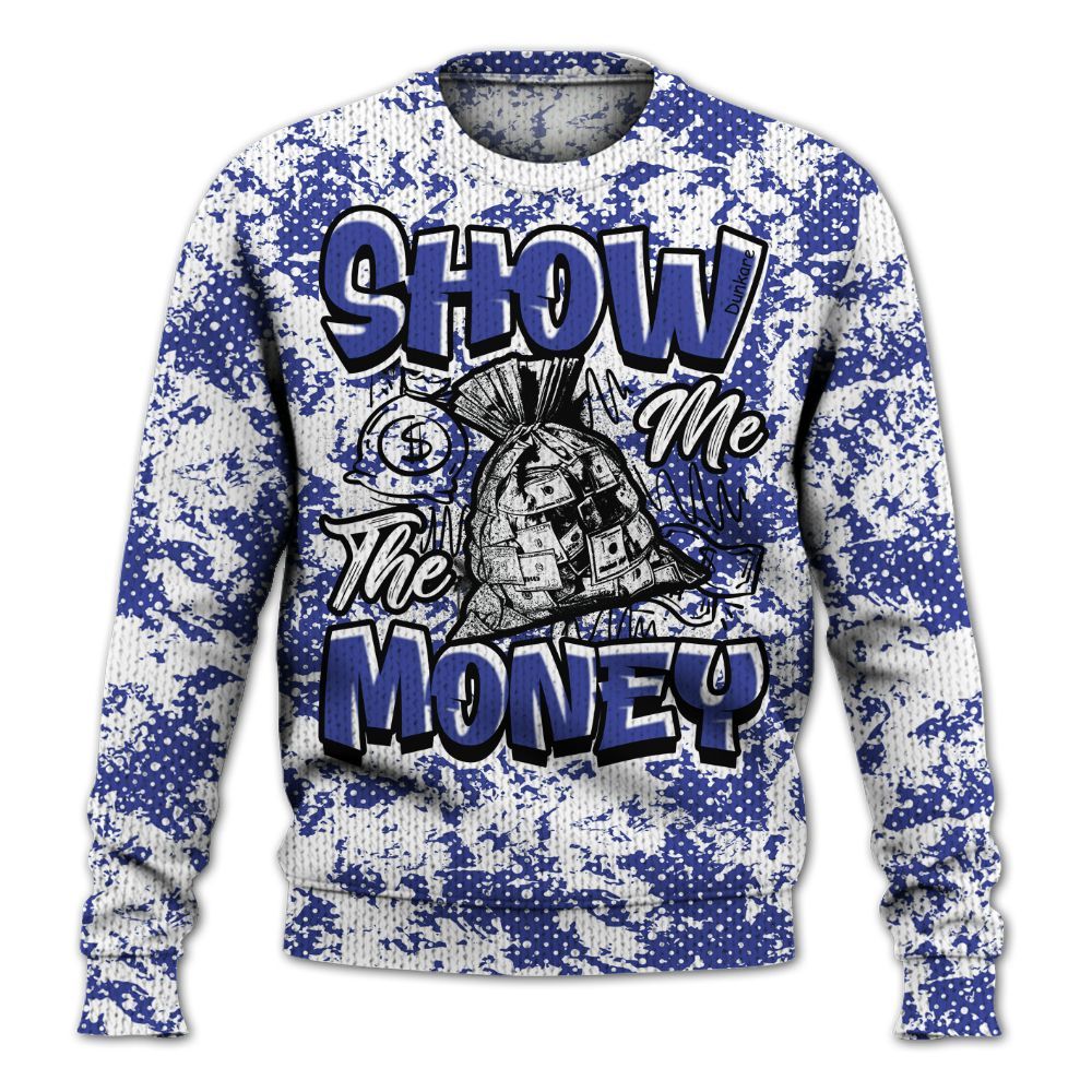 Knitted Sweater To Match Shox TL Royal - Show Me The Money Retro