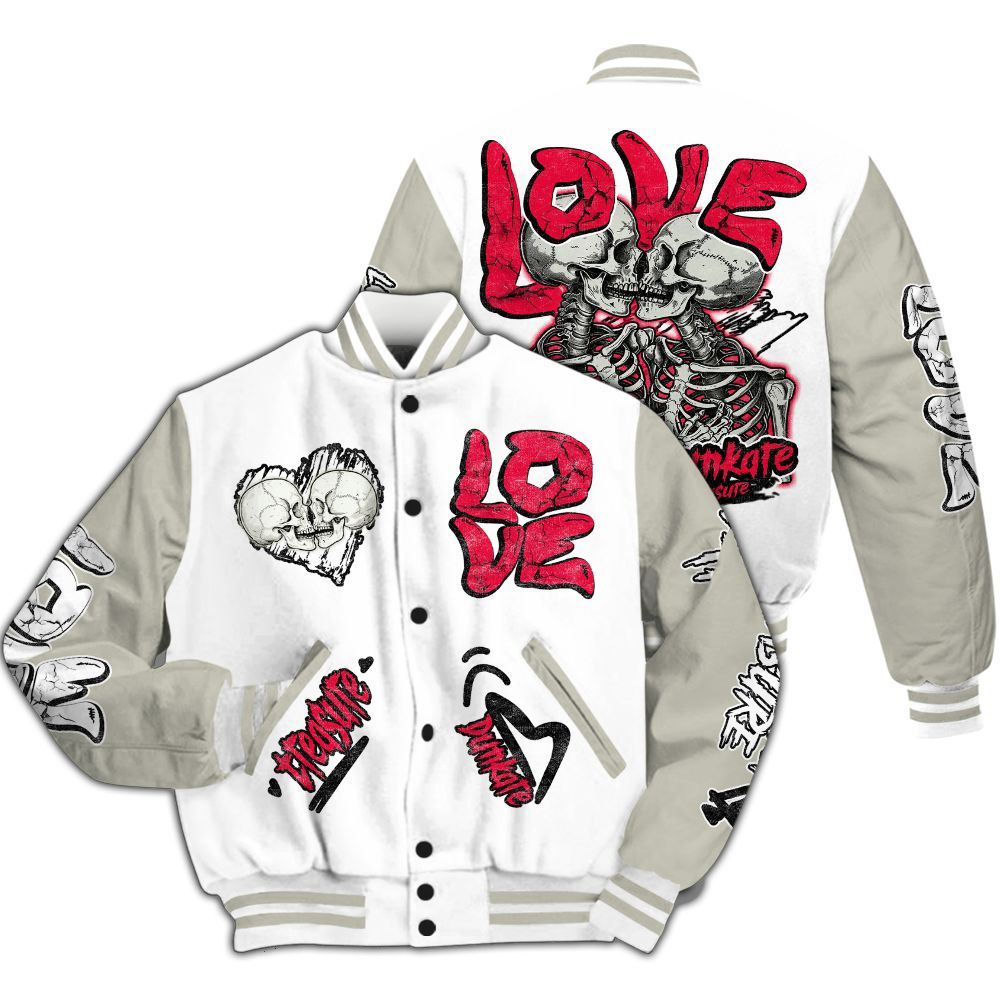 Varsity Jacket To Match Type 39s SOL - Skull Bear All Over Print