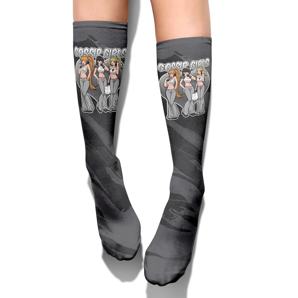 Sock To Match White Thunder 4s - Gossip'Girls Colored