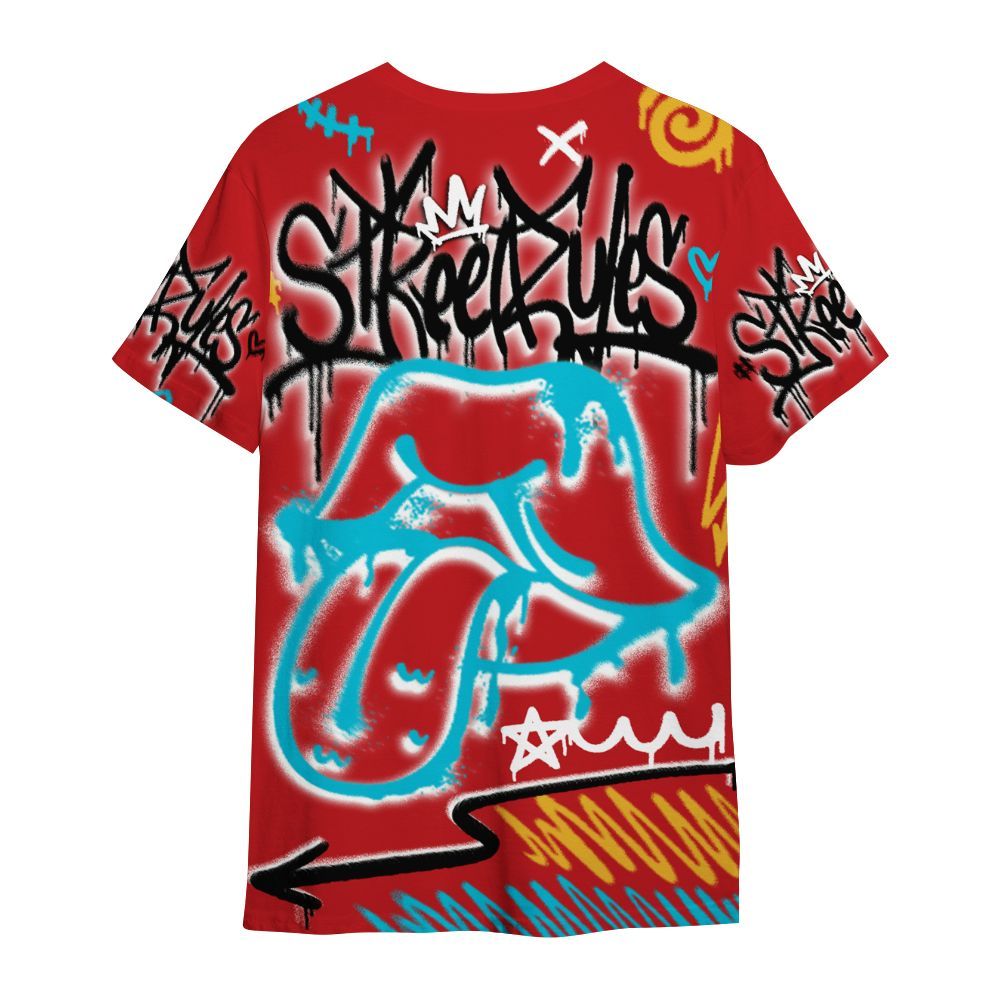 Shirt To Match Dunk Low Fruity Pebbles - Break Rules Streetwear All Over Print