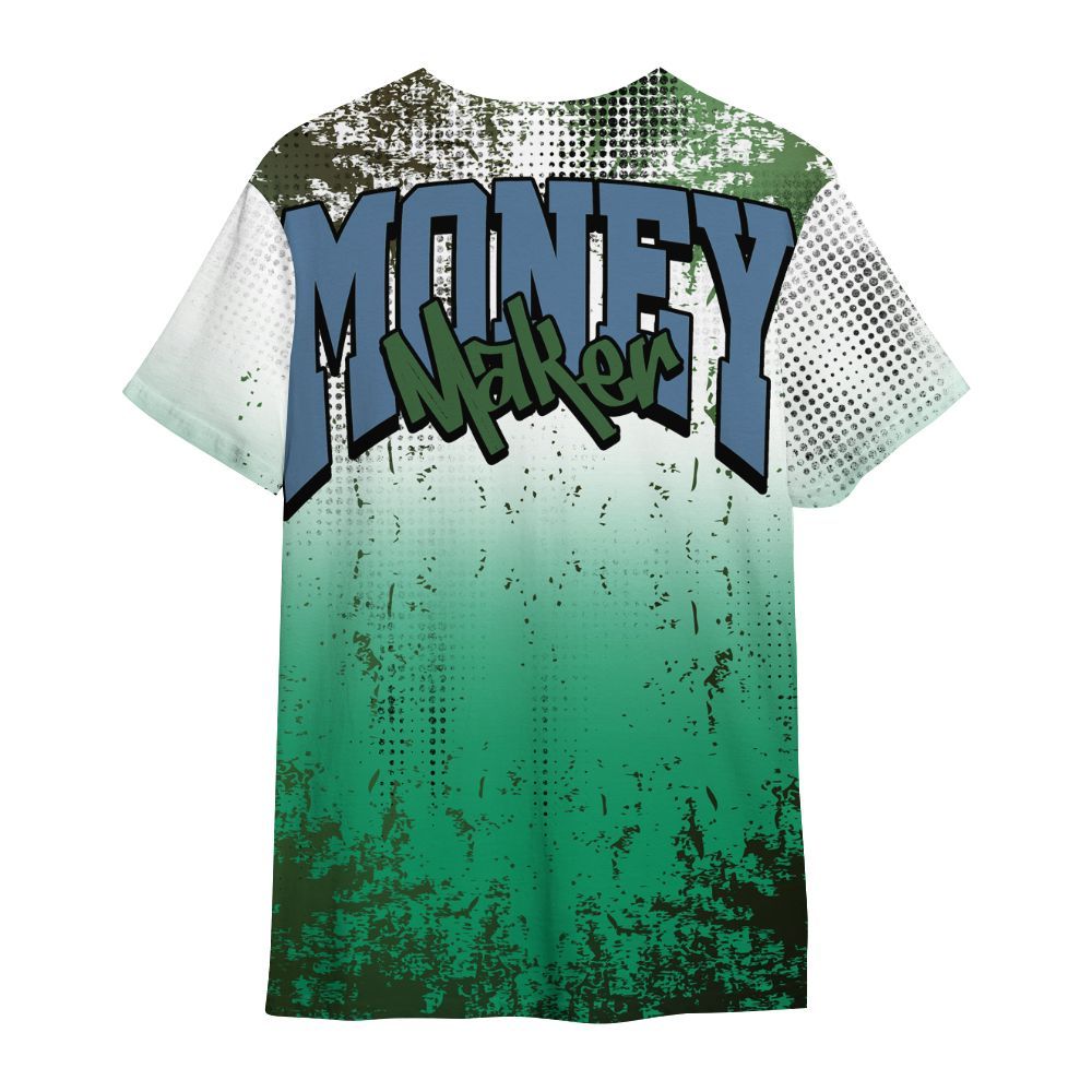 Shirt To Match Foamposite Pro Pine Green 2025 - Move In Silence Money Street Retro All Over Print