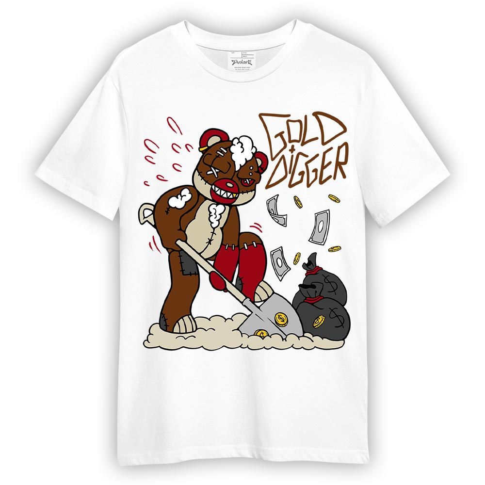 Shirt To Match Archaeo Brown 5s - Goal Digger Hugz Shirt Unisex