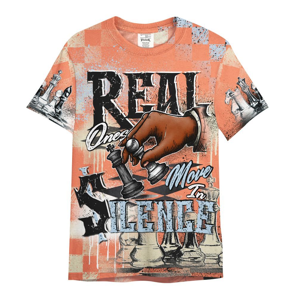 Shirt To Match DJ Khaled Crimson Bliss 5s - Chess Move In Silence All Over Print