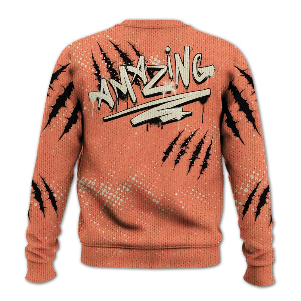 Sweater To Match DJ Khaled Crimson Bliss 5s - God Blessed Graphic