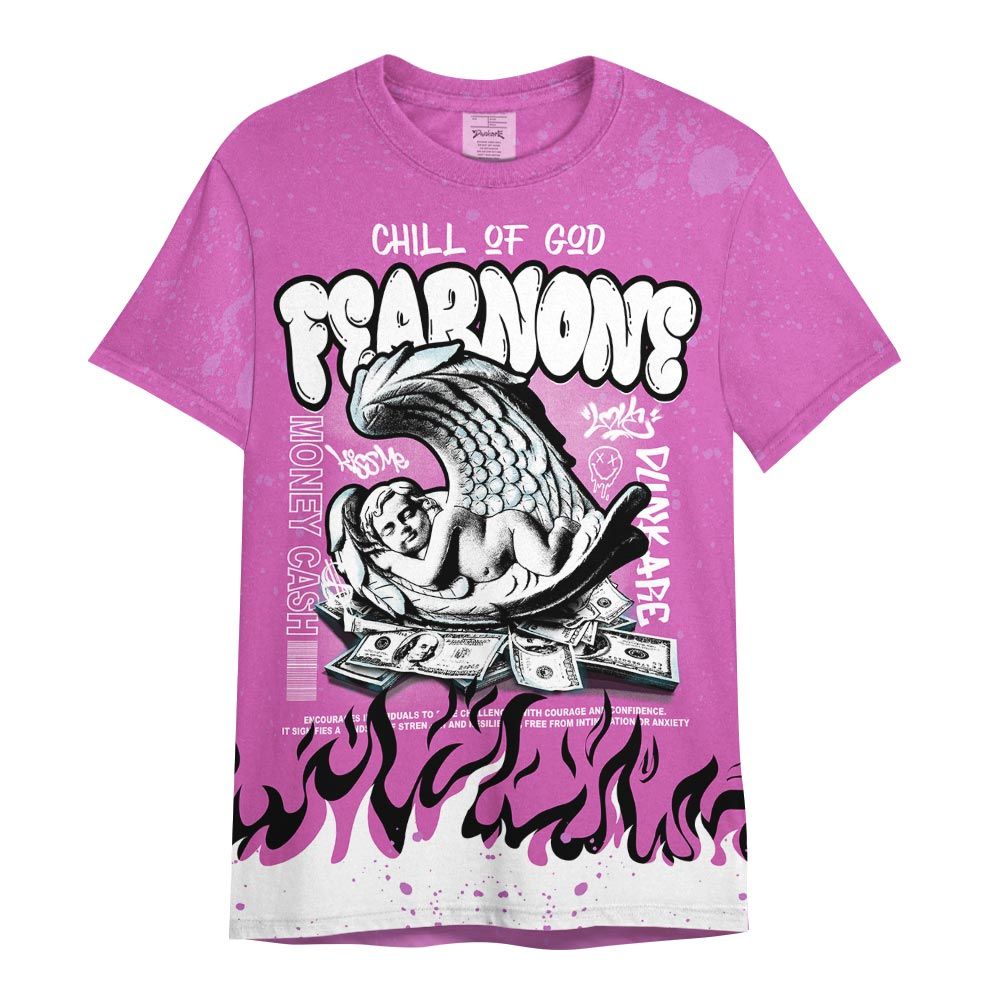 Shirt To Match Hyper Violet 4s - Chill Of God Fear None Shirt Outfit