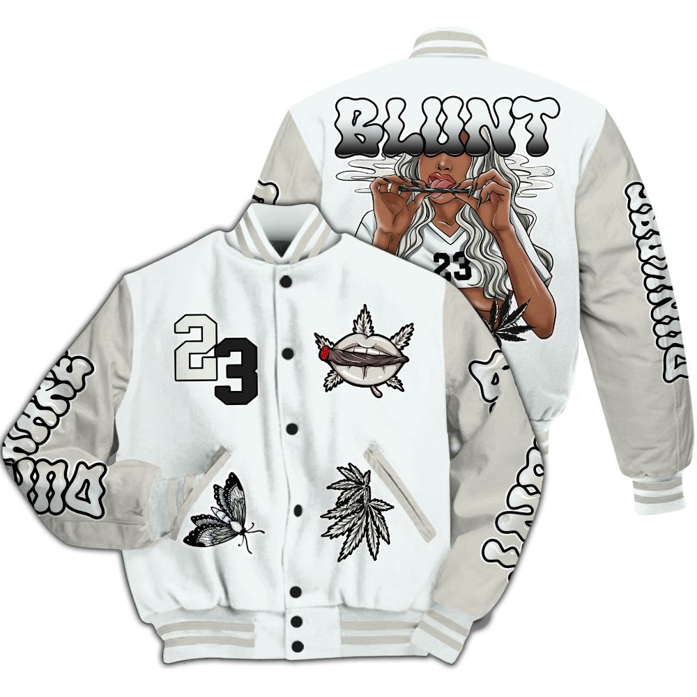 Varsity Jacket To Match Air Max 1 Jacquemus White - Bluntz Unique All Over Print