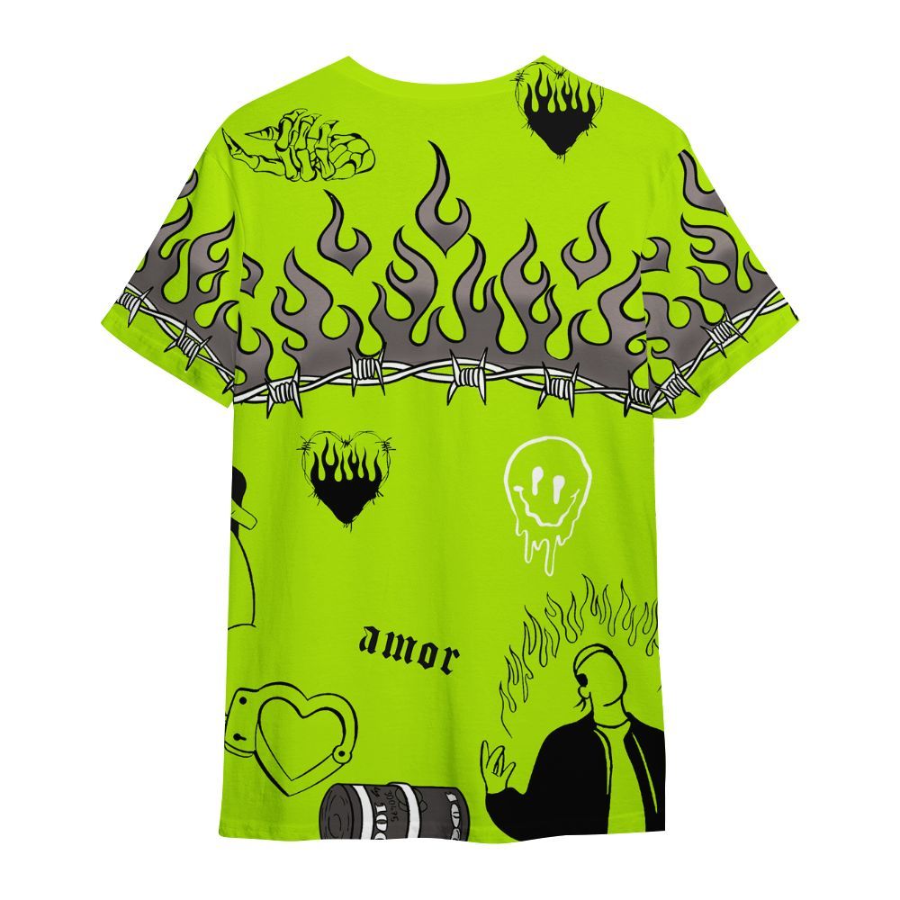 Shirt To Match Foamposite Voltage Black Air Pro 2026 - Snake Trust No One All Over Print