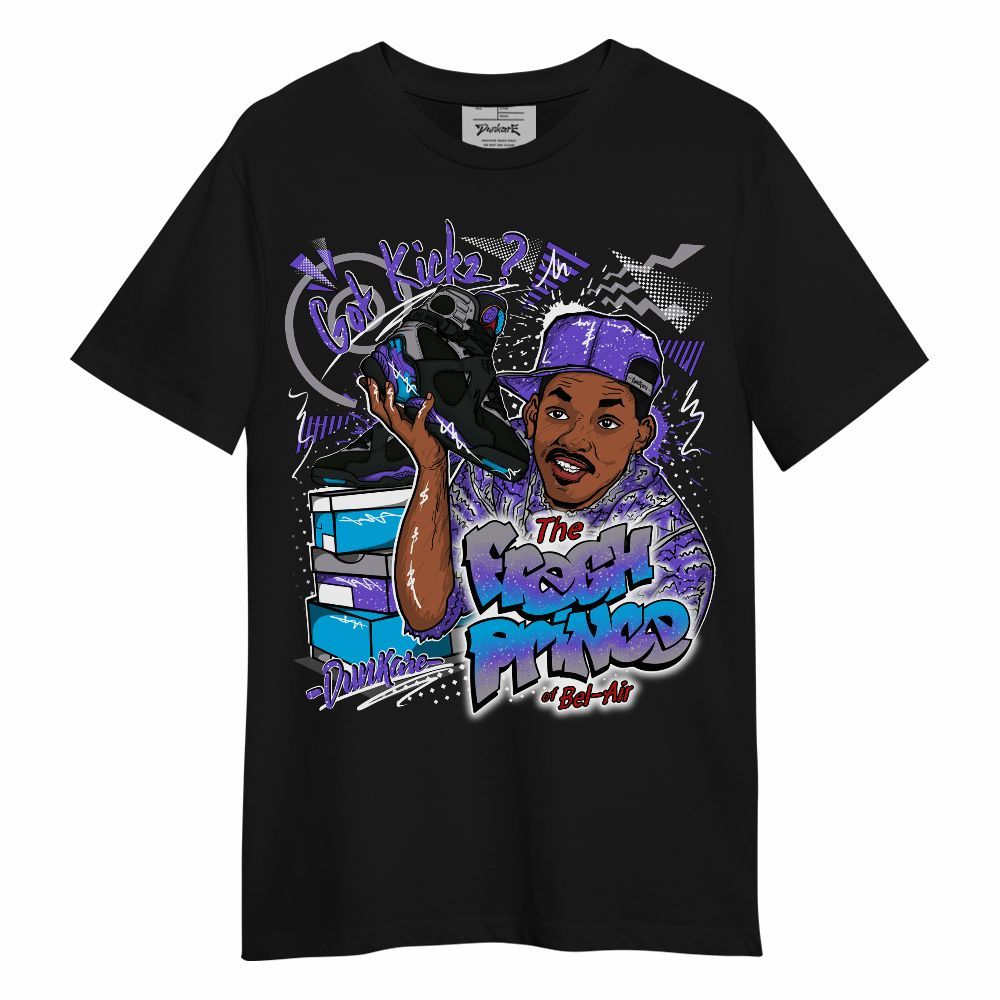 Shirt To Match Retro Aqua 8s - Fresh Sneaker 90s Graphic