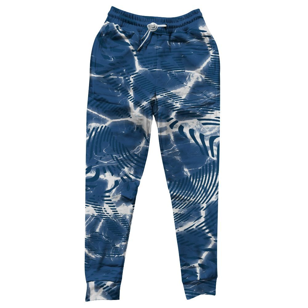 Sweatpant To Match High OG Midnight Navy 1s - Fume All Over Print