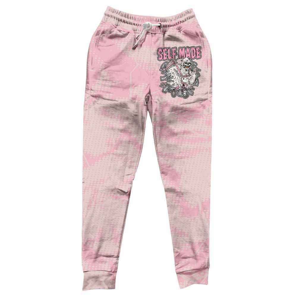 Sweatpant To Match Dunk Low KD 17 Aunt Pearl - Self Make Skeleton Crack All Over Print