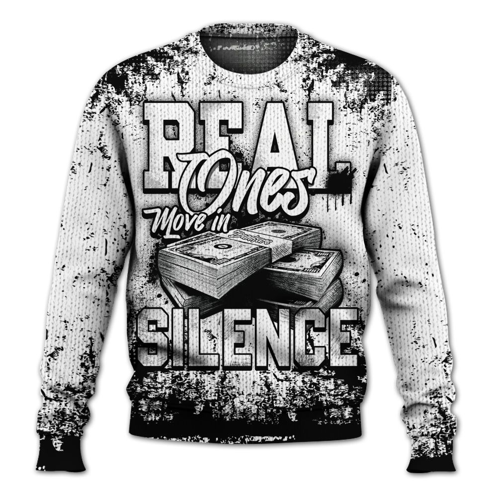 Knitted Sweater To Match Kobe 9 EM Protro Halo - Move In Silence Money Street Retro