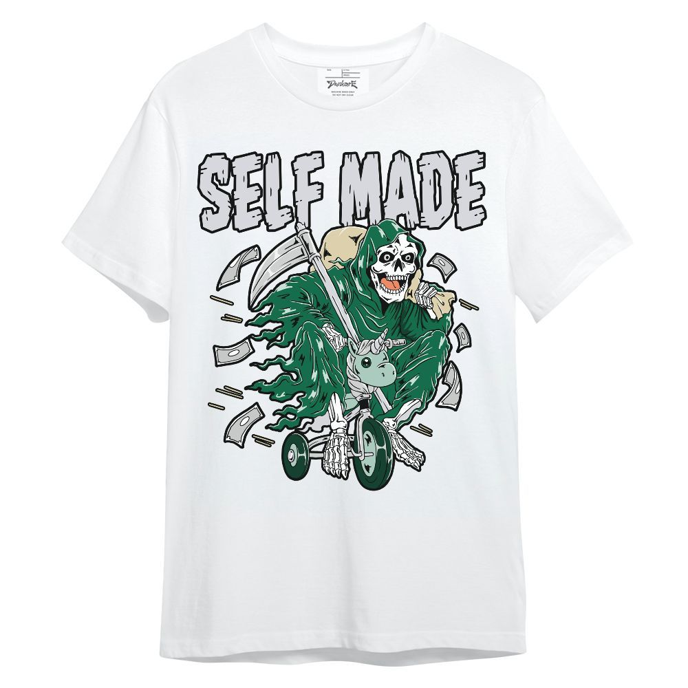 Shirt To Match Pine Green 4s - Self Make Skeleton Unisex Shirt