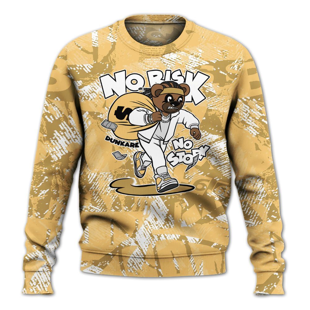 Sweatshirt To Match Craft Paris 6s - Certain Bear Abstract Graffiti All Over Print