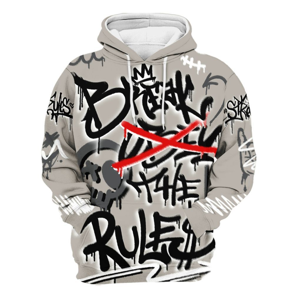 Hoodie To Match Dunk Low Appears Oreo - Break Rules Streetwear All Over Print