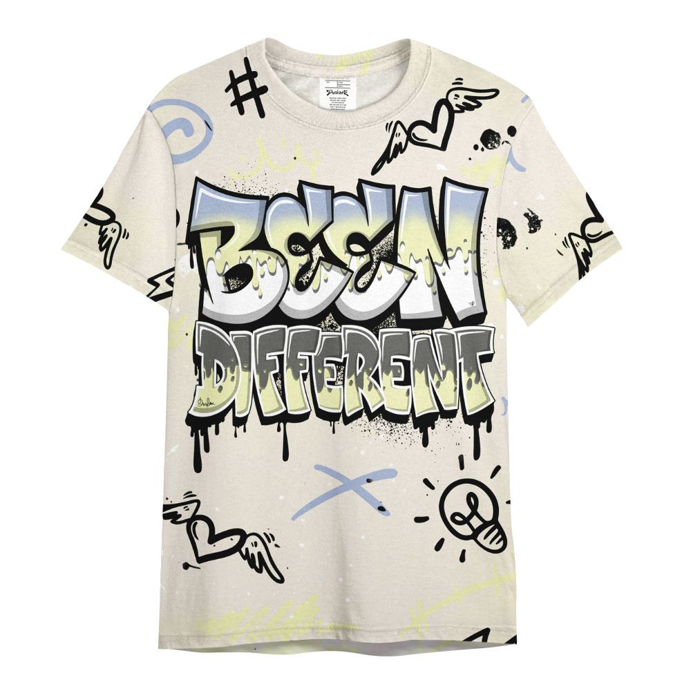 Shirt To Match Luminous Green 5s - Drip Been Di2ferent All Over Print