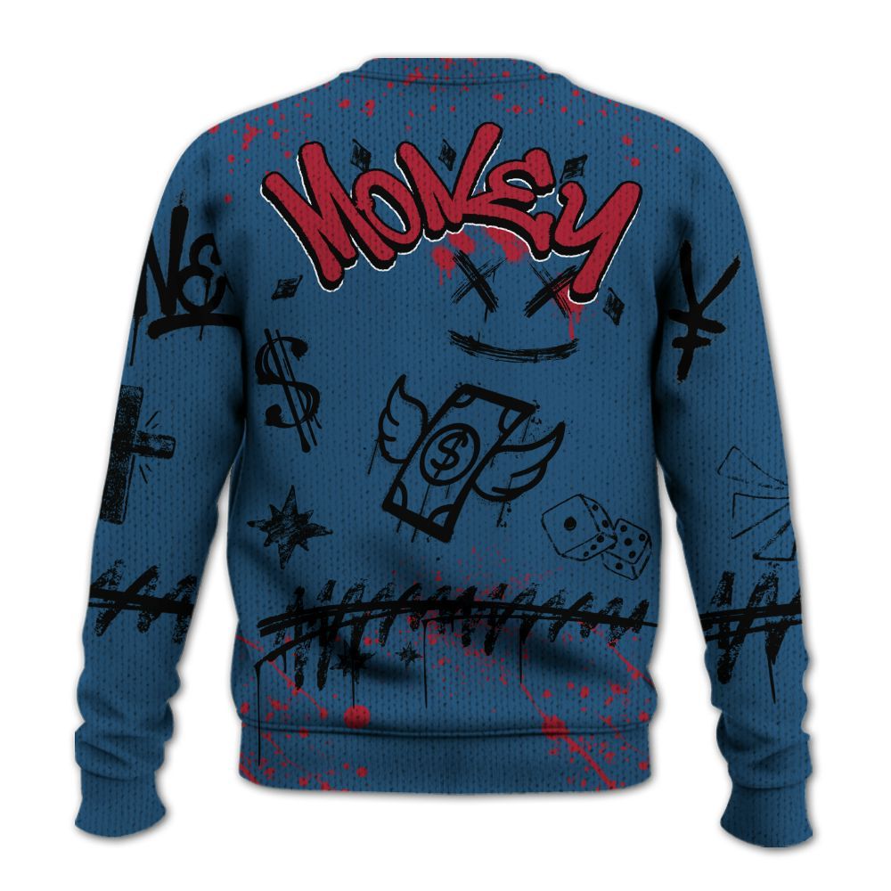 Sweater To Match Rare Air 3s - Everybody Paid In Full Crayon Graphic