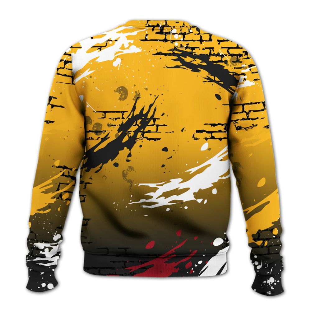 Sweatshirt To Match White Taxi 12s Shirt, Values Of Loyalty Drip All Over Print